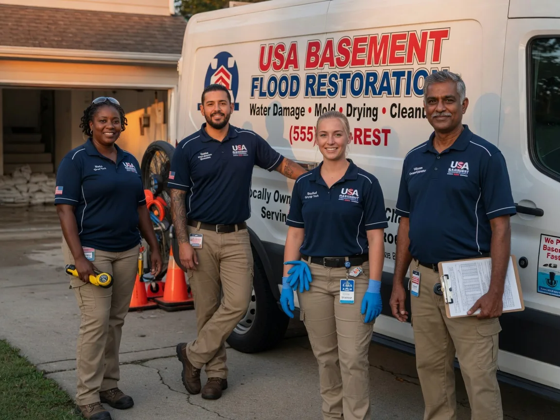 Basement Flood Cleanup company in Hartly, DE