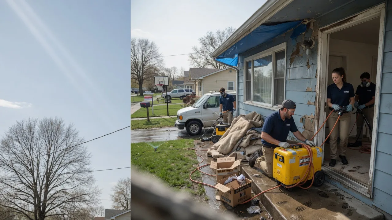 Basement Flood Cleanup in Hartly, DE near me